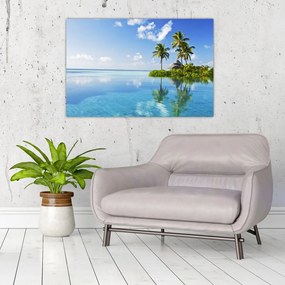 Tablou - Insula tropicală (90x60 cm)