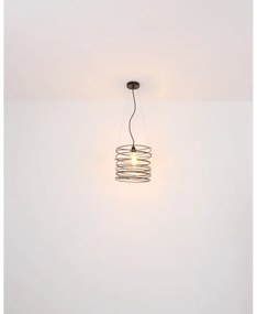 Globo 15640H - Pendul pe cablu TILLY 1xE27/60W/230V negru
