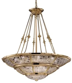 Candelabru elegant LUX realizat manual Crystal Glass - Giotto