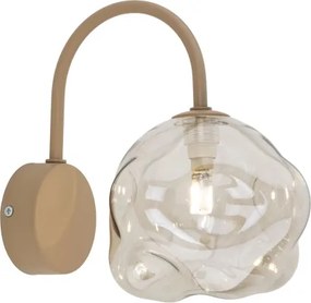 Brilagi - Lampă de perete VULCANO 1xG9/8W/230V bej/bej fumuriu
