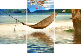 Tablou - Relax la plajă (90x60 cm)