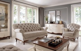 Canapea lemn masiv Milan I 172/126 x 90/56 x 98/46 cm