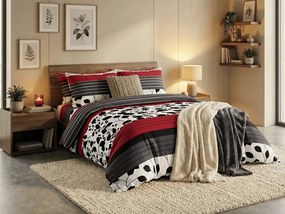 Lenjerie cocolino VIRENZA cu model Dimensiune lenjerie de pat: 70 x 90 cm | 140 x 200 cm