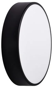 Plafonieră CLEO 3xE27/24W/230V d. 40 cm neagră