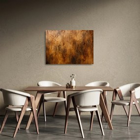 Tablou pe sticlă - Lemn în detaliu (70x50 cm)
