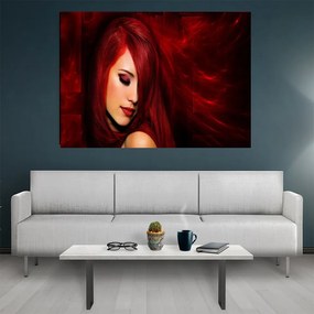 Tablou canvas Women With Red Hair 120x80 cm