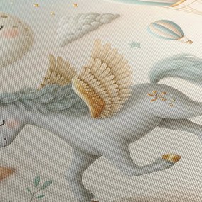 Tablou - Unicorn fericit (150x105 cm)
