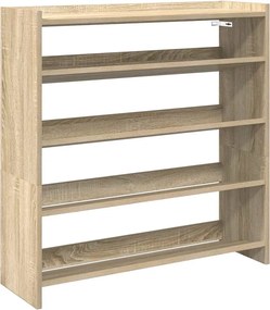 vidaXL Pantofar, stejar sonoma, 80x25x81 cm, lemn prelucrat