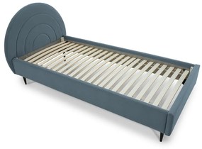 Pat pentru copii albastru 90x200 cm Rainbow – Scandic