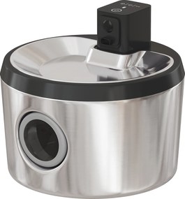 PawHut Fântână pentru pisici 4 L fără fir din oțel inoxidabil cu senzor de mișcare, 12 filtre, sistem dublu de filtrare, LED, Argintiu | Aosom Romania