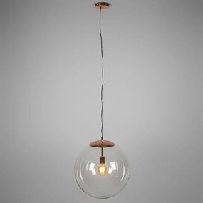 Lampă modernă suspendată cupru 50 cm - Ball