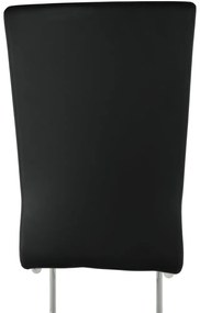 Scaun de sufragerie Nacton (negru + alb). 808088