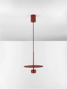 Pendul LED stil minimalist EDEM rosu