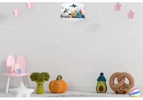 Plafonieră pentru copii OCEAN 1xE27/60W/230V