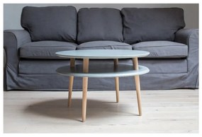 Măsuță de cafea Ragaba UFO, Ø 70 cm, gri închis