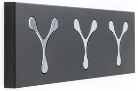 Cuier de perete Tomasucci New Bin, negru