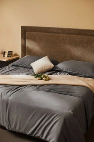 Lenjerie de pat Stonewashed Castle Rock gri