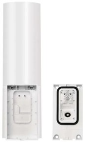 Cameră LED inteligentă de exterior cu sursă de lumină GoSmart LED/12W/230V IP65 Wi-Fi Tuya alb