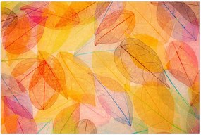 Tablou - Fundal frunze de toamnă (90x60 cm)