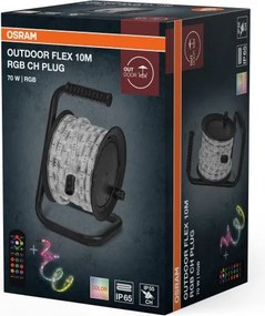 Osram - Bandă LED RGB reglabilă de exterior FLEX 10m LED/70W/230V IP65 + DO