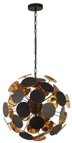 Searchlight 3074-4BG - Pendul DISCUS suspendat pe cablu, 4xE14/60W/230V