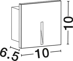 Spot LED exterior incastrabil ambiental IP65 RUT