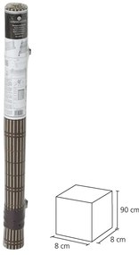 Jaluzele din bambus maro închis 90x180 cm Natural Life - Casa Selección