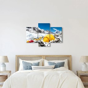 Tablou - Camping la munte (90x60 cm)