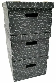 Compactor Set 3 cutii de carton, 52 x 29 x 20 cm