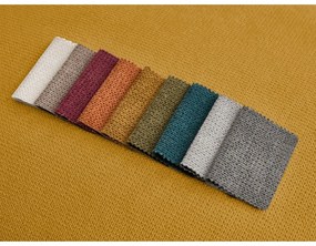 Canapea galbenă extensibilă 214 cm Ernest – Bobochic Paris