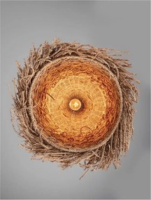Lustra boho style design natural Hay