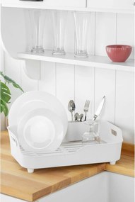 Suport vase AKL-060B, alb, plastic, 27x43x12 cm