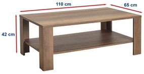 Măsuță de cafea Salome 2 (nuc oslo) . 1109368