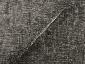 Colțar gri extensibil cu tapițerie din chenille (cu colț pe partea dreaptă/cu șezlong) Kuki – Makamii