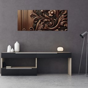 Tablou - Model din lemn (120x50 cm)