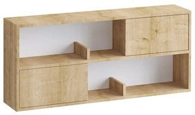 Raft cu dulap Flora Oak