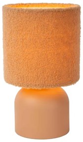 Lampă de masă Lucide 10516/01/44 WOOLLY 1xE14/40W/230V portocaliu