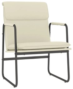 351361 vidaXL Scaun de relaxare, crem, 55x64x80 cm, piele artificială