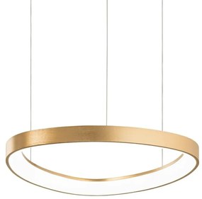 Lustra LED suspendata design circular Gemini sp d042 on-off 2700k aurie