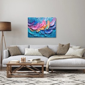 Tablou pe sticlă - Pictură în ulei (70x50 cm)