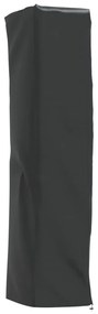 vidaXL Husă încălzitor formă de piramidă negru 58x58x228cm Oxford 420D