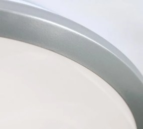 Plafoniera diametru 26cm, Rima satin chrome NU 9-310/26 Titan OR