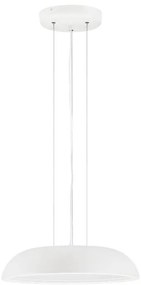 Lustra LED suspendata stil modern FELICIA alba 45cm