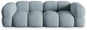Canapea albastru-deschis 250 cm Loretto – Cosmopolitan Design