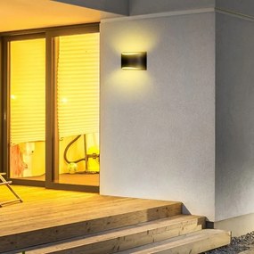 Aplica LED de exterior LED/9W/230V 4000K IP54 negru