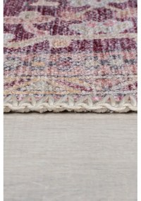Covor roșu deschis lavabil din amestec de fibre reciclate 160x230 cm Windsor – Flair Rugs