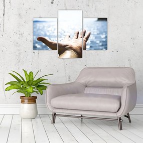 Tabloul cu palma deschisă (90x60 cm)