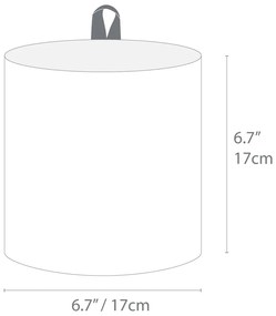 Coș de depozitare din material textil ø 17x17 cm Soft Storage – Bigso Box of Sweden