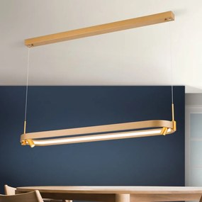 Lustra LED suspendata design modern GRACE aurie