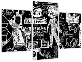 Tablou - Graffiti (90x60 cm)